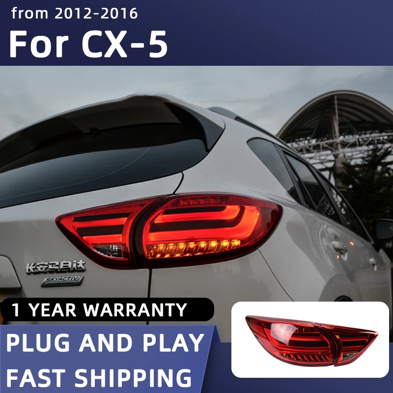 

Car Styling Taillights for Mazda CX-5 LED Tail Light 2013-2017 CX-5 Tail Lamp DRL Rear Turn Signal Automotive Accessories