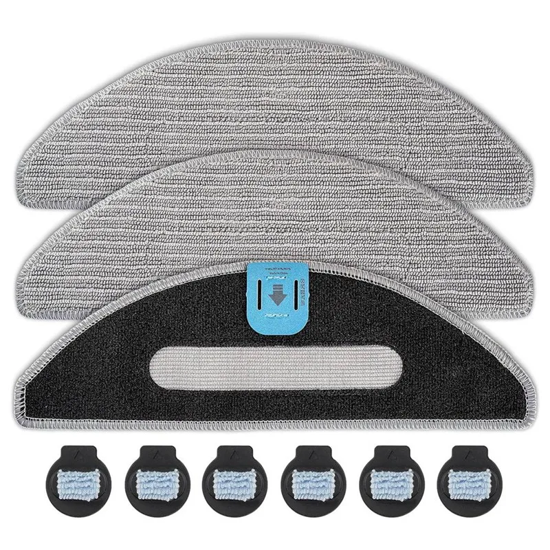 3 ткани для швабры + 6 фитилей робота-пылесоса Irobot Roomba Combo J5 J5+ I5 I5+ и сменные