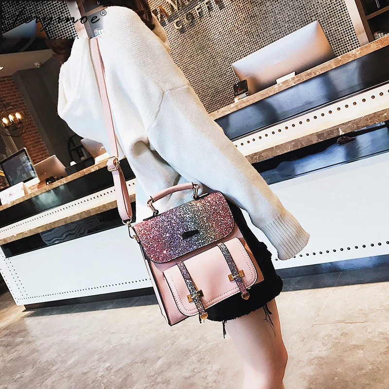 

Модный молодежный кожаный рюкзак для женщин, школьный ранец для девочек-подростков, сумка на плечо с замком