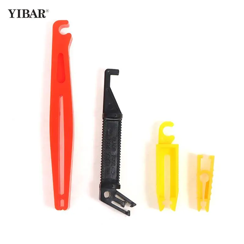 4Pcs/Set Blade Fuse Puller Automobile Fuse Clip Tool Extractor Removal Security Accessories For Car Fuse Holder