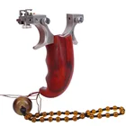 Популярная Мощная Рогатка из нержавеющей стали Камуфляжный лук Катапульта для охоты на открытом воздухе Высокое качество Профессиональный конкурентоспособный Спорт