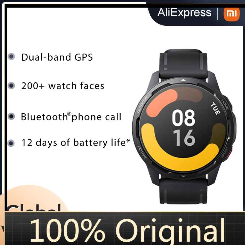 

Смарт-часы Xiaomi Watch Color 2, GPS, 470 мАч, AMOLED дисплей 1,43 дюйма, Bluetooth 5,2, датчик пульса, уровня кислорода в крови