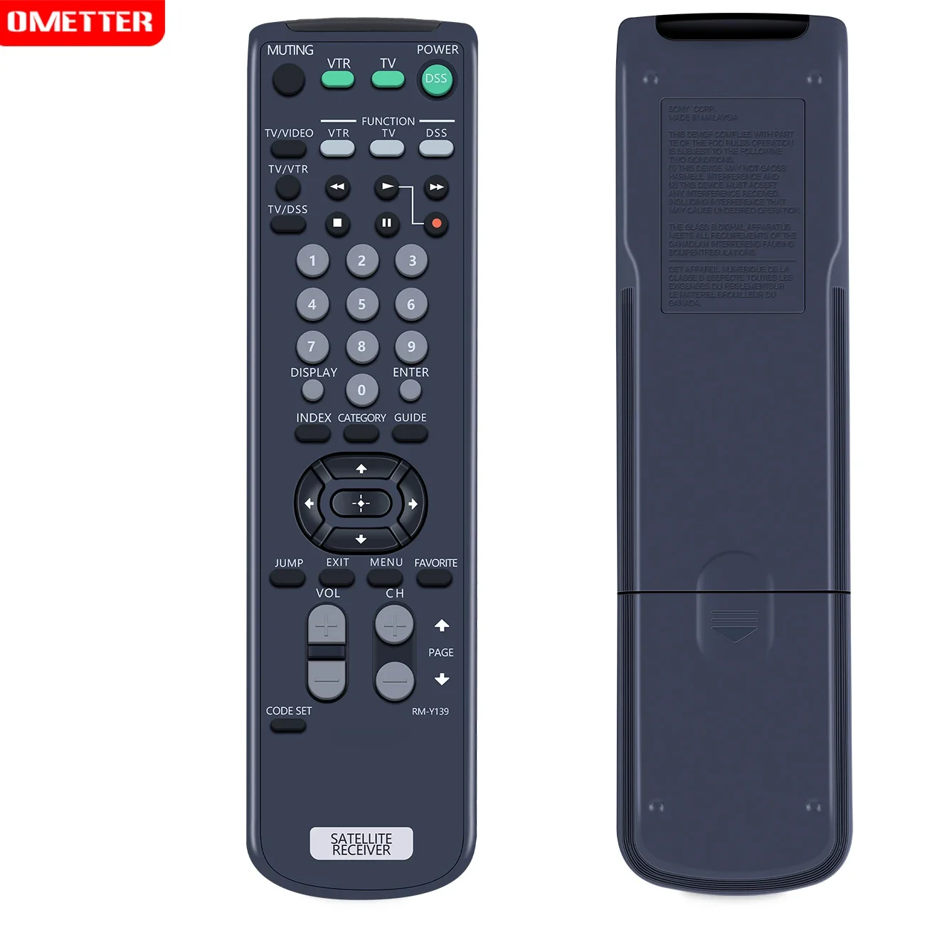 ACCOONA RM-Y139 Remote Control для Sony TV RM-Y165 RM-Y136A RM-Y135 RM-Y136 RM-Y137A RM-D017/ED007/ED009/ED011
