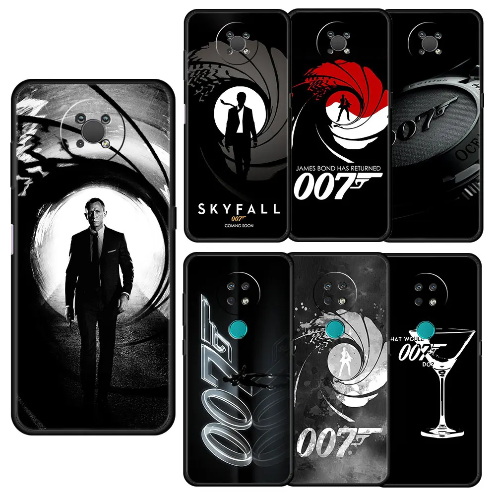 

Phone Case For Nokia C30 G10 XR20 X10 C20 Cover Hot Movie James Bond 007 7.2 8.3 5.4 5.3 4.2 3.4 Shell 2.4 2.3 3.2 1.4 Funda