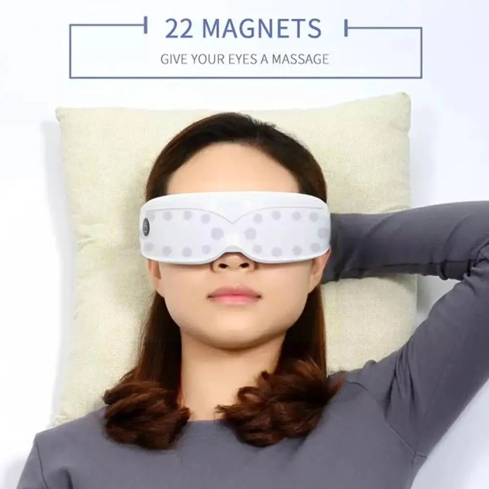 

Массажер для глаз с зарядкой от USB, электрическая маска для глаз, терапевтический массажер для релаксации глаз, улучшения сна, идеальный подарок для женщин, Me B7I4