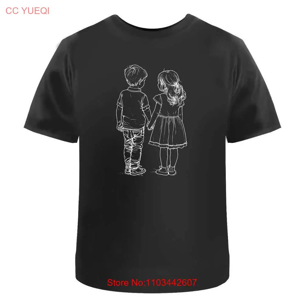 Мужские/женские хлопковые футболки Companions in Step (TA 045699 )