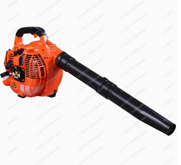 25.4cc 2 Stroke Heavy Duty Gas Handheld Leaf Blower Gasoline Blade Shredder W/ Two Tubes and Collecting Bag