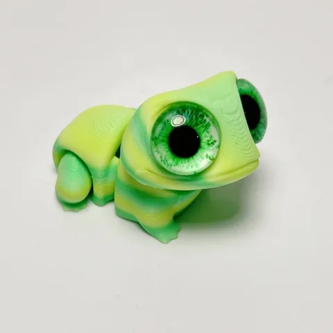 Фигурка лягушки 3D печать пластик