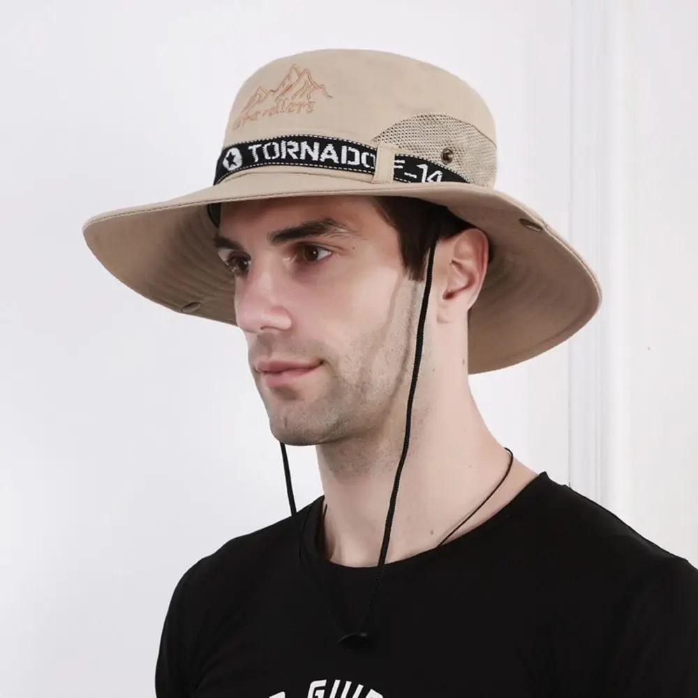 Мужская Панама Летняя Шапка С Защитой От Ультрафиолета Рыбацкая Кепка Для