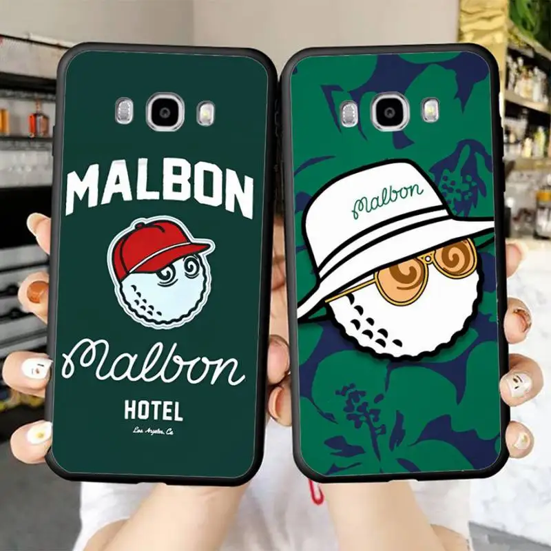 

Golf Style Design-M-Malbons Phone Case for Samsung J 2 3 4 5 6 7 8 prime plus 2018 2017 2016 core