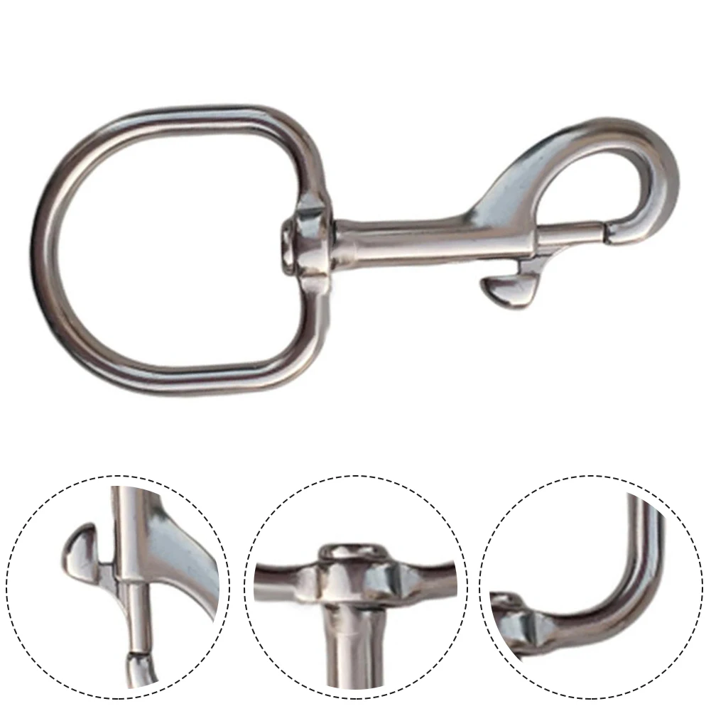 

Dive Bolt Snap Hook Single Ended Hook Buckle Stainless Steel Swivel Snap Hook Clip For Scuba Diving Part Tool Accessories