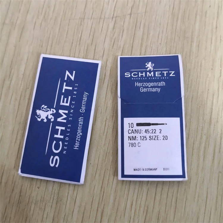 Фото 10 шт. в 1 упаковке, импортные немецкие швейные иглы Schmetz 780c, иглы для швейных машин Real Beads, иглы Tribute №3