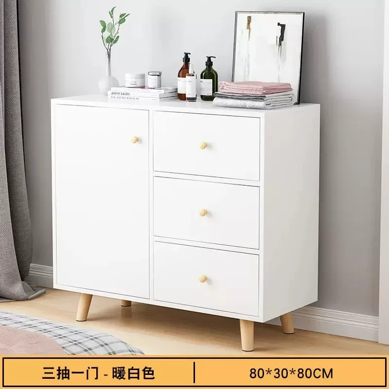 Комод напольный шкаф для спальни хранения большой емкости многослойный в