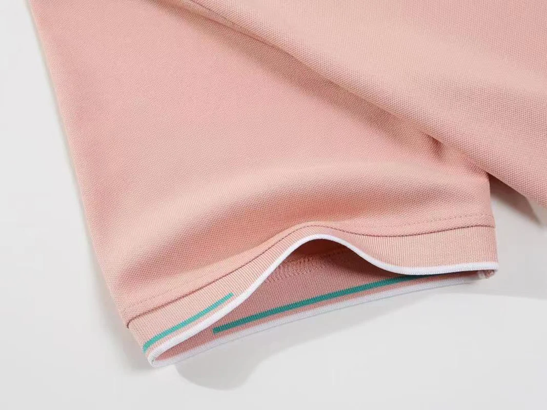 2023 New Summer Embroidered Malbon Golf Polo Shirt Short Sleeve Cotton Skin friendly Advanced Business lapel Polo shirt