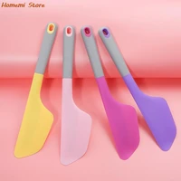 extra large silicone cream baking scraper 34cm non stick butter spatula smoother spreader heat resistant cookie pastry scraper