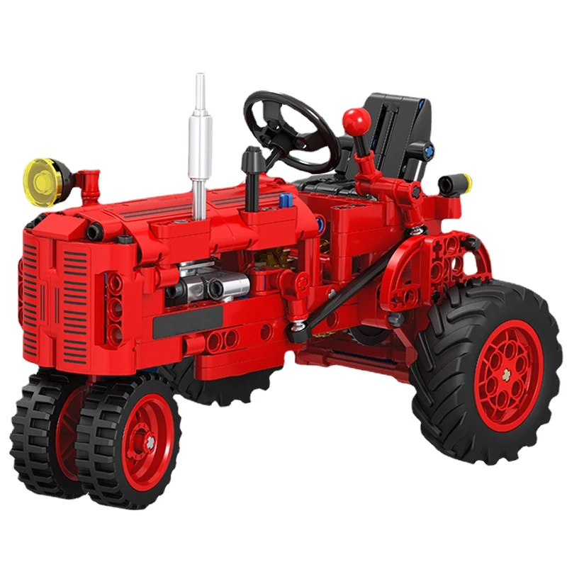 

302PCS Классический Трактор Строительные Блоки 7070 Трактор Грузовик DIY Кирпичи Образовательные Игрушки Для Детей Дни Рождения Рождество Подар...