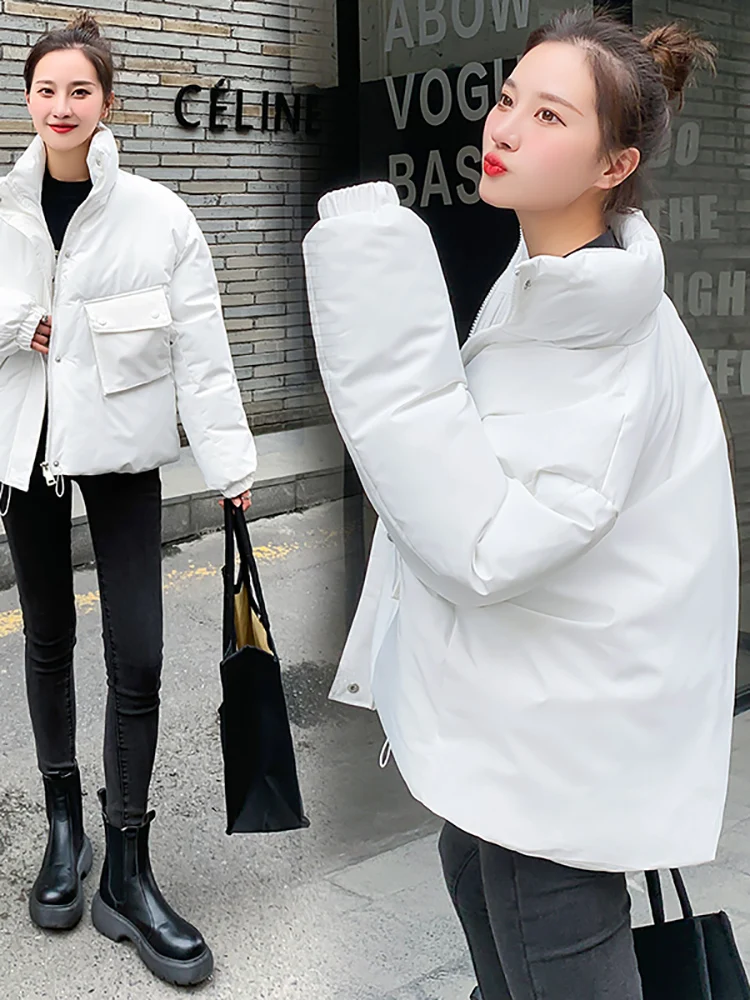 AOSSVIAO 2022 New Winter Women Mid-long Parkas Jackets Casual Thick Warm Hooded Pattern Coat Female Winter Outwear Jacket parkas