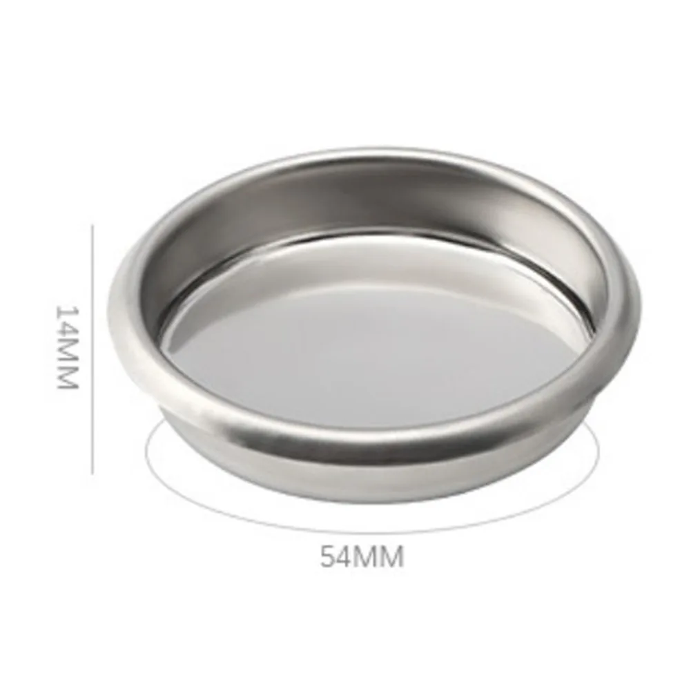 

High Quality Coffee Blind Filter Bowl Cup Stainless Steel Bar Supplies For Espresso Coffee Kitchen Accessories