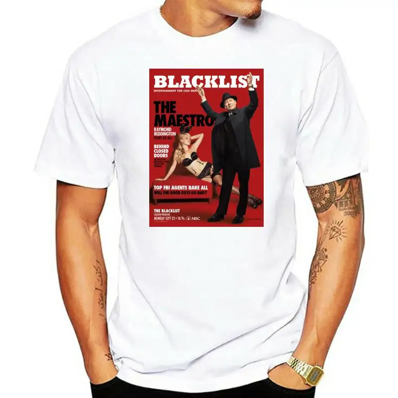 

Blacklist TV Series v9 T-shirt red movie poster all sizes S...5XL