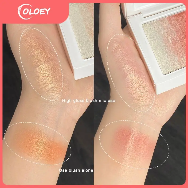 

Blush Repair Volume Pearlescent Gradually Dyed Blush Highlighter Face Makeup Long Lasting Korean Cosmetics Maquillaje TSLM1