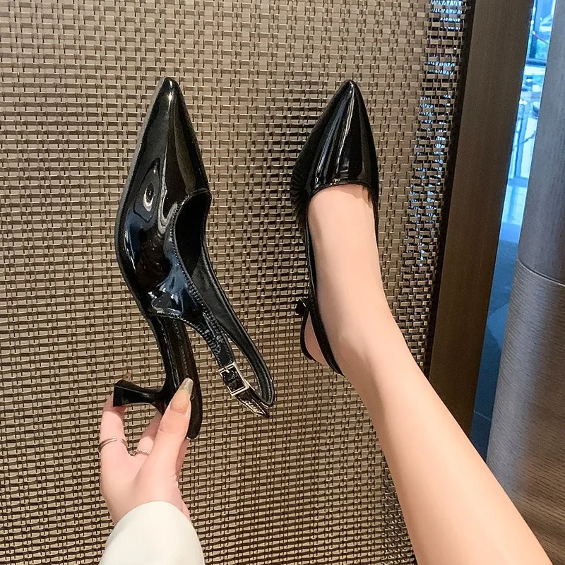 Сандалии с таксой верности Littagudas para Mujer zapatos de moda con un botón tacones altos vac Deus Traseros новинка