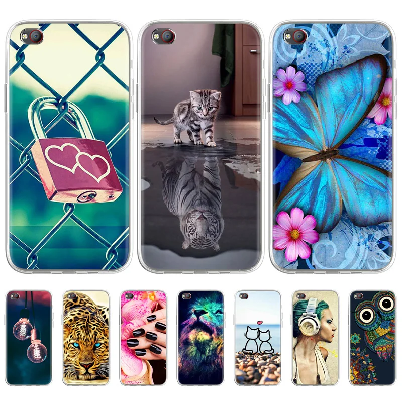 Чехол для ZTE Blade L8 мягкий чехол телефона противоударный на заднюю панель L5 Plus L7 M2