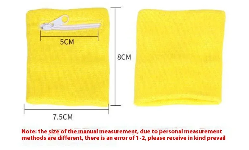 Сумка на запястье с молнией для хранения ключей и монет