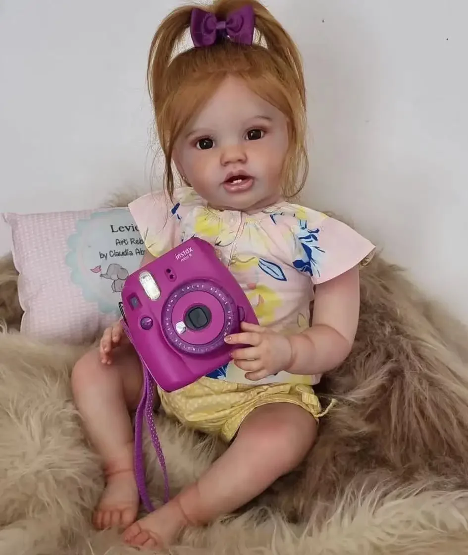 SINO-BB индивидуальная ограниченная поставка 24-дюймовая кукла Reborn Baby Lottie с