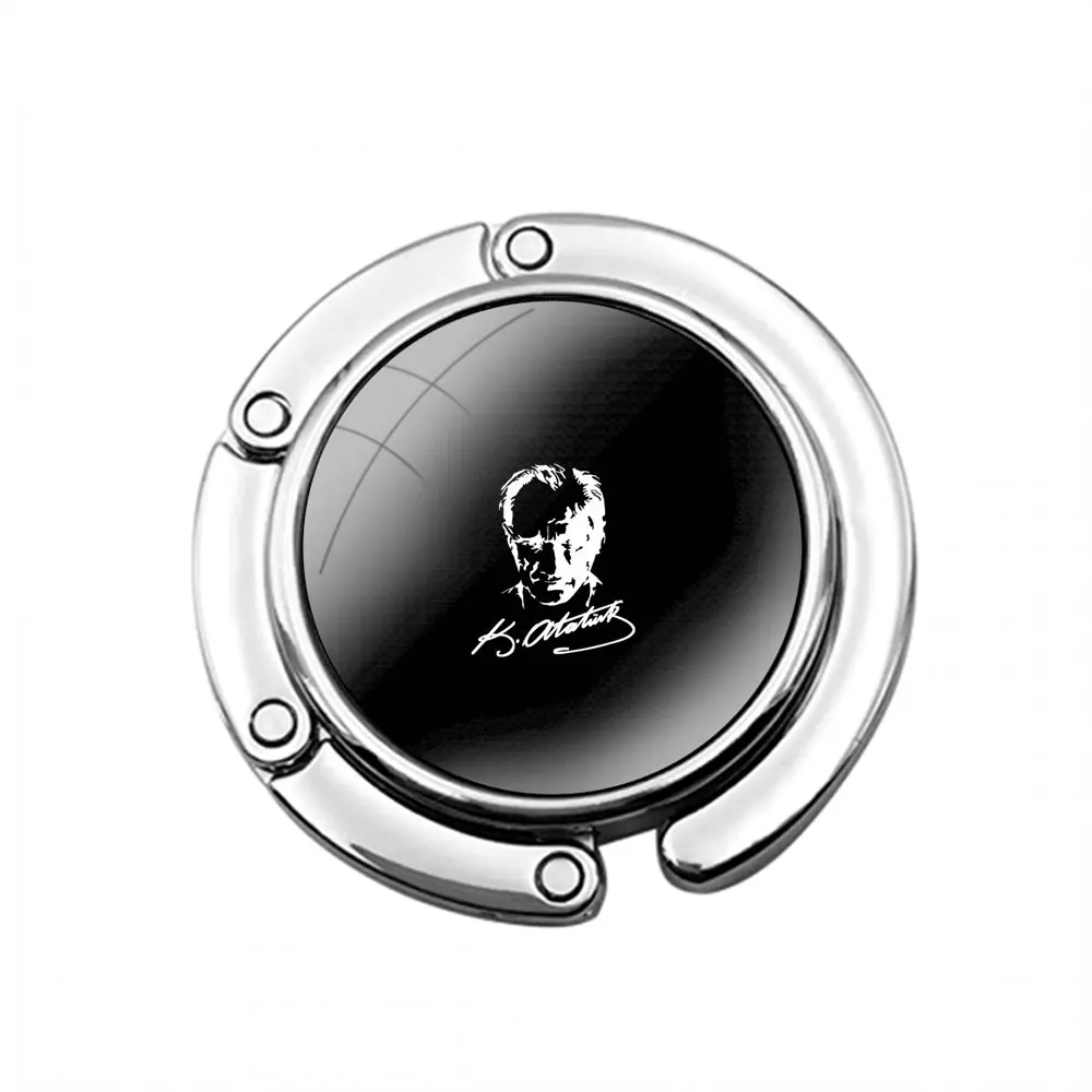 Турецкий Mustafa KemalAtaturk складной крючок для женского стола сумка хранения