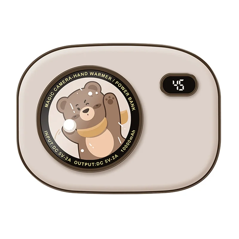 

Xiaomi Youpin USB Charging Double-sided Heating Warm Hand Treasure Camera Creative Portable High-capacity Warm Hand Treasure
