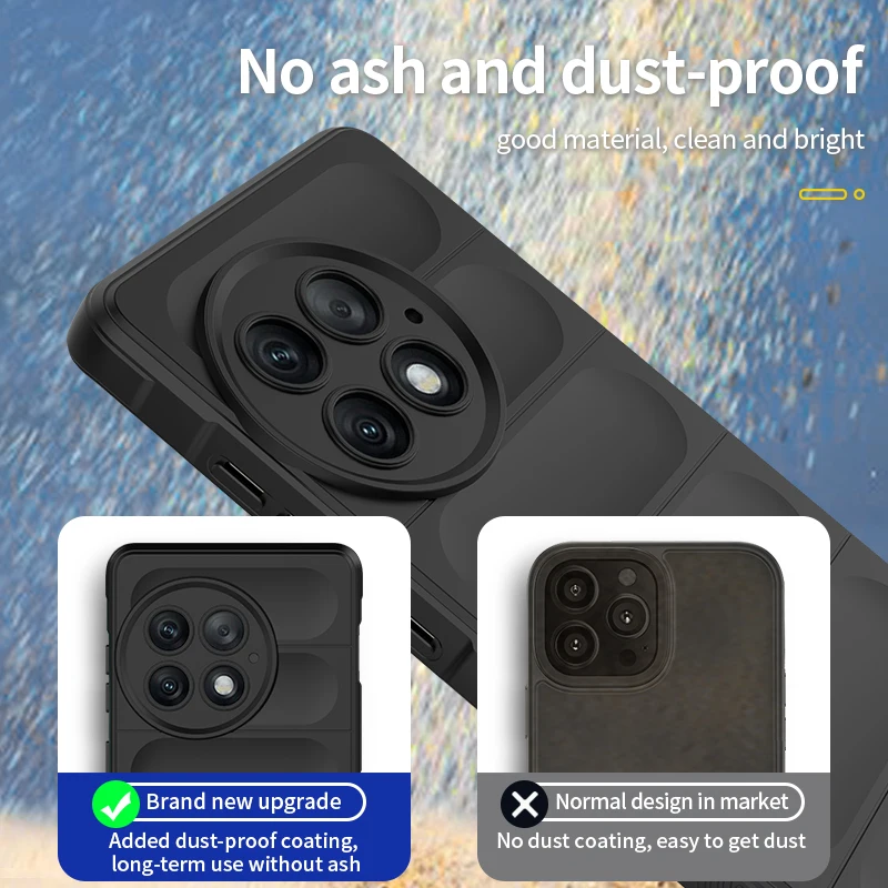 Противоударная задняя крышка из жидкого силикона для Oneplus ACE 2 3 2V 3V ACE2