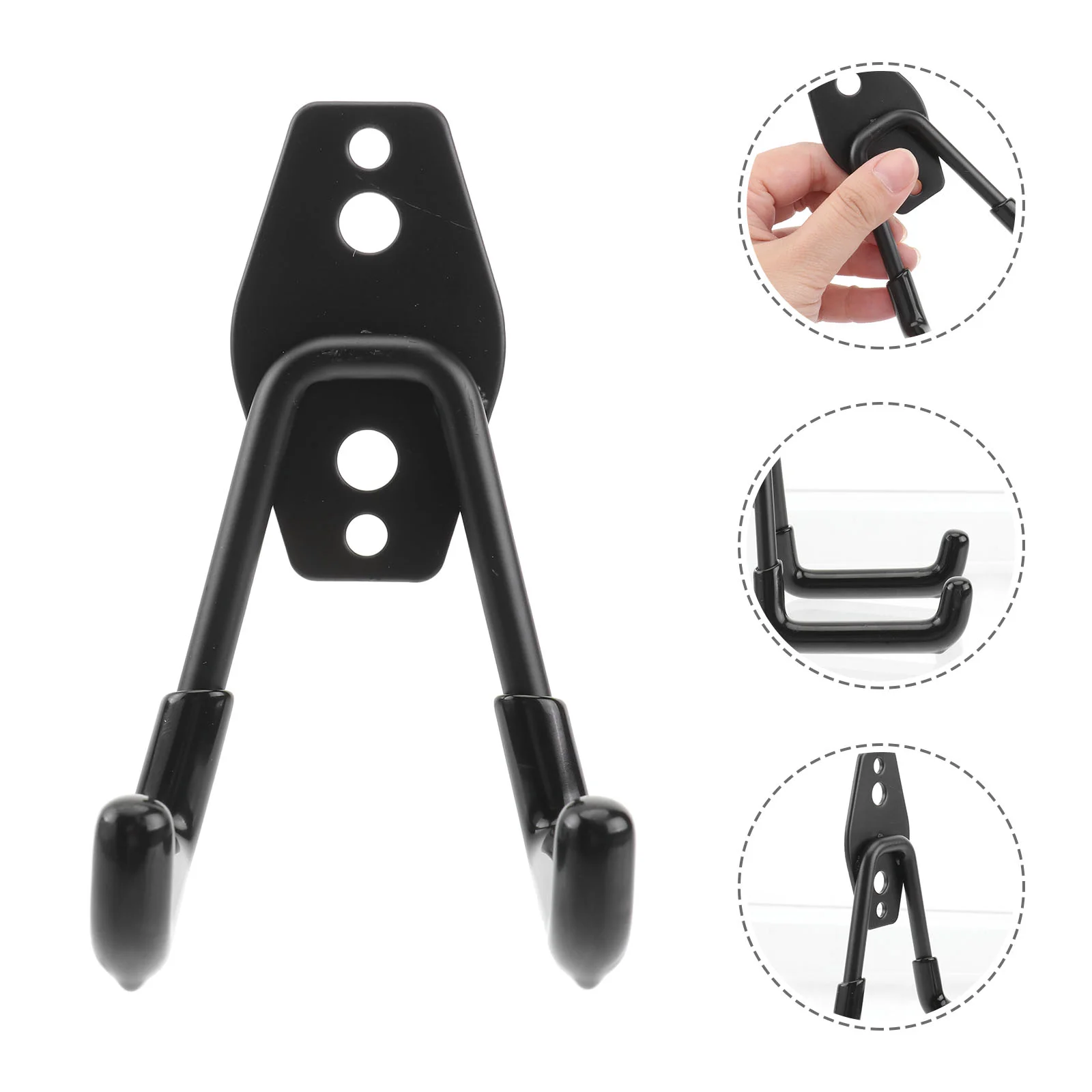 

Hooks Garage Storage Wall Mount Tool U Bike Utility Hanging Metal Steelbikes Hangers Organizinghook Organizer