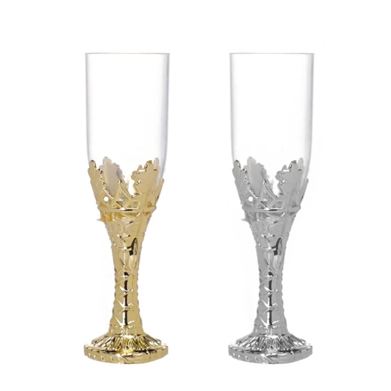 

Маленькие подарочные коробки для подарков, 12 шт., пластиковые мини-бокалы для вина, Рождественская вечеринка, Прямая поставка