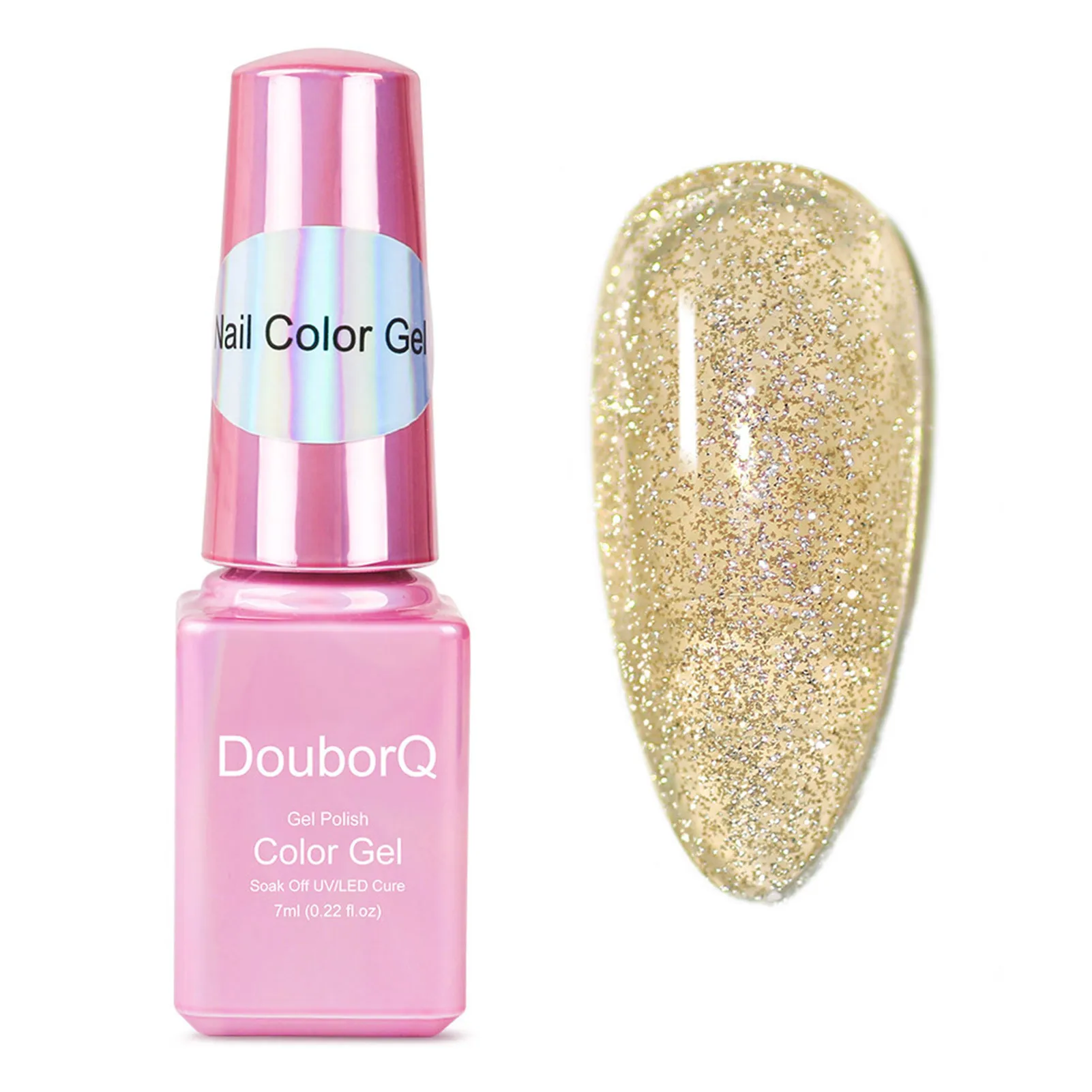 

Glitter Nail Gel Polish Nail Art Mermaid 6 Colors Soak Off Gel Nail Polish Soak Off LED UV Nail Gel Polish For Nail Art Starter