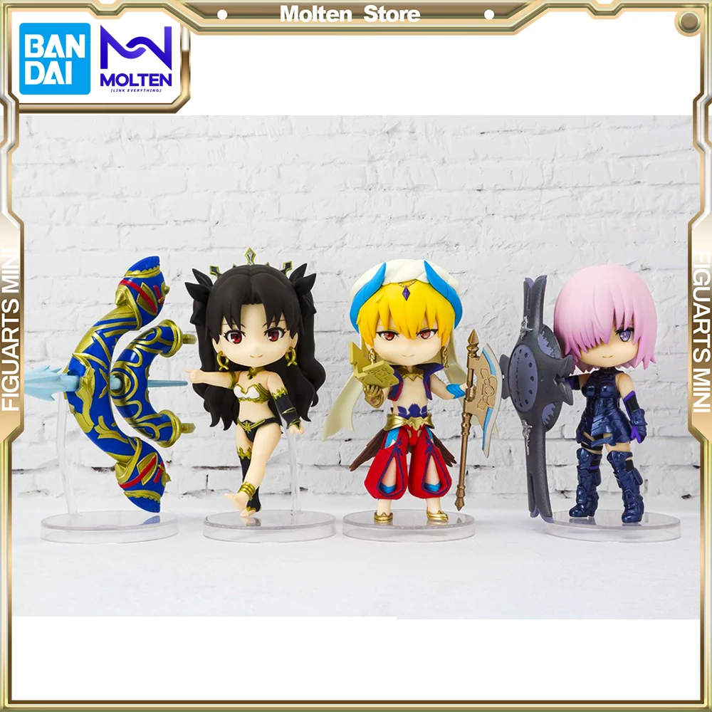 

BANDAI Original Figuarts Mini Fate/Grand Order Mash Kyrielight Gilgamesh Ishtar Anime Action Figure PVC Figure Complete Model