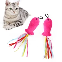 1pcs cat toys funny cat stick replacement head soft ball feather replacement head interactive cat fur toy