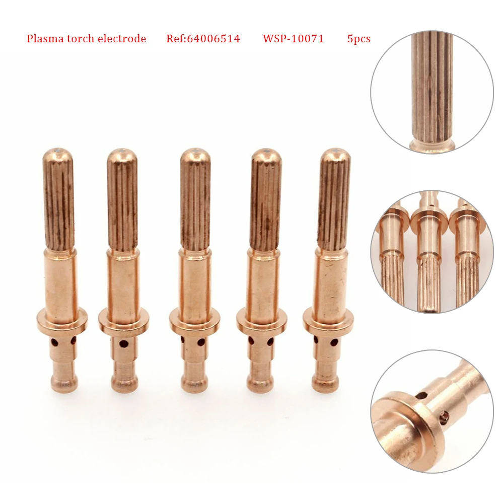 

5 шт., электроды плазменной сварки Radnor MasterCut MC60 MC100