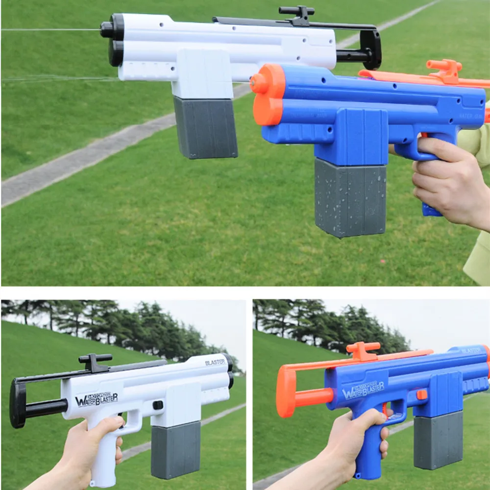 Summer Electric Water Gun Hi-Tech Toy Smart Fully Automatic Large-Capacity Beach Outdoor Pool Blasters |