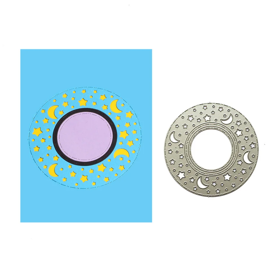 Обложка с ажурной звездой для скрапбукинга вырезанные штампы оформление сделай