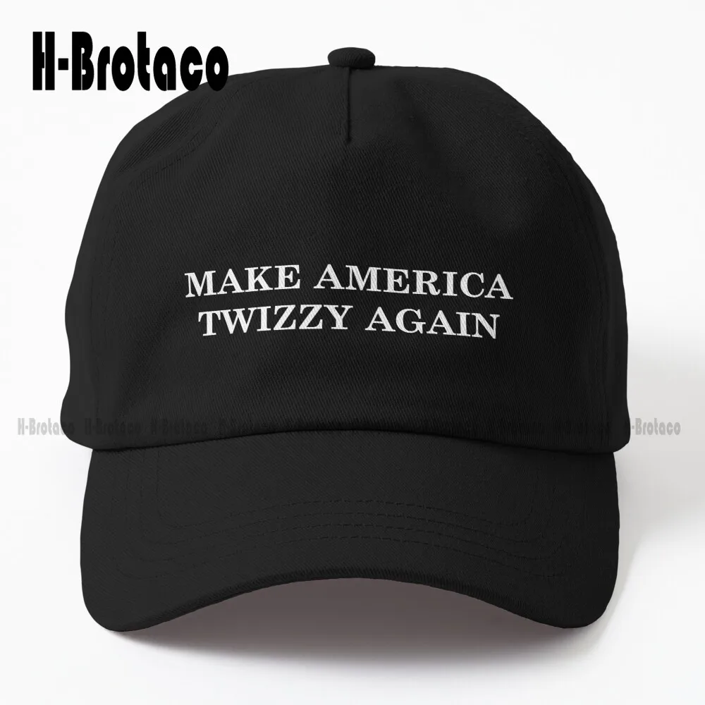 

Шляпа для отца Make America Twizzy New Yeat, хлопковая уличная простая виниловая шляпа с козырьком, повседневные кепки в стиле хип-хоп, кепки для тракера,...