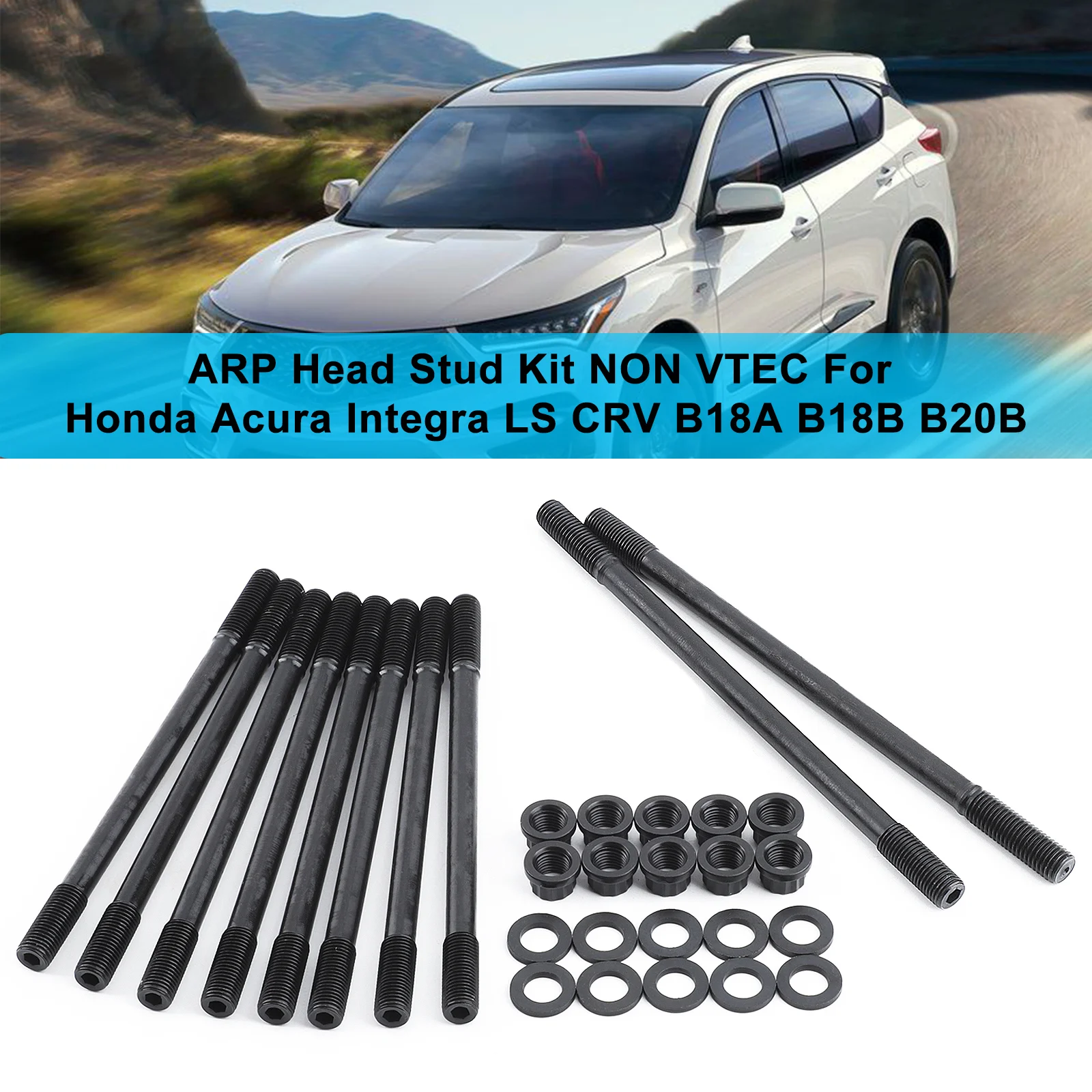 Комплект гвоздиков головки цилиндра ARP 208-4302 для Honda Acura Integra CRV Non-VTEC B18A1 B18B1 LS Engine B20B4