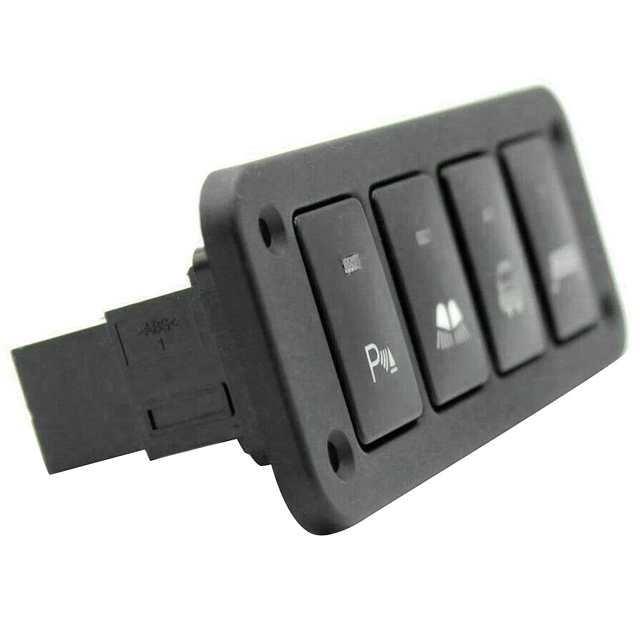 4 клавиши 12 В автомобильный RV Морская Лодка тумблер переключатель панель синий