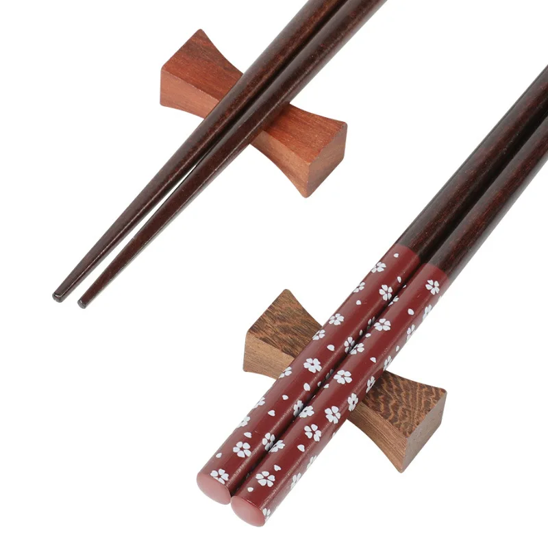 Handmade Japanese Style Natural Wooden Chopsticks Sushi Reusable Food Sticks Japanese/Korean Cooking Chopsticks Tableware images - 6