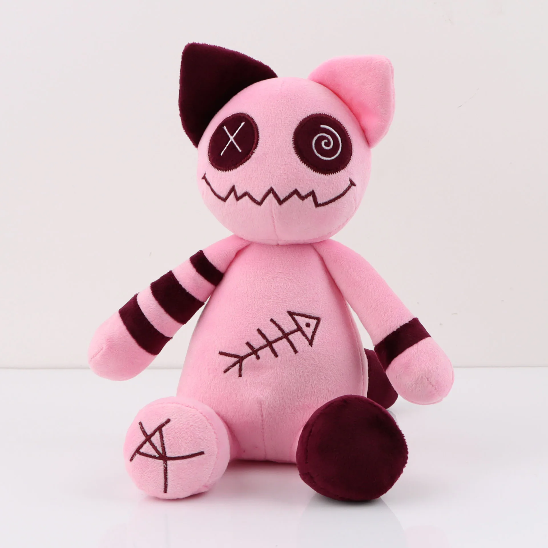 

2023 28cm Zombie Cat Plush Toy Cartoon Game Figure Stuffed Doll Cute Zombie Cat Plushie Doll Soft Plush Animal Toy for Kids