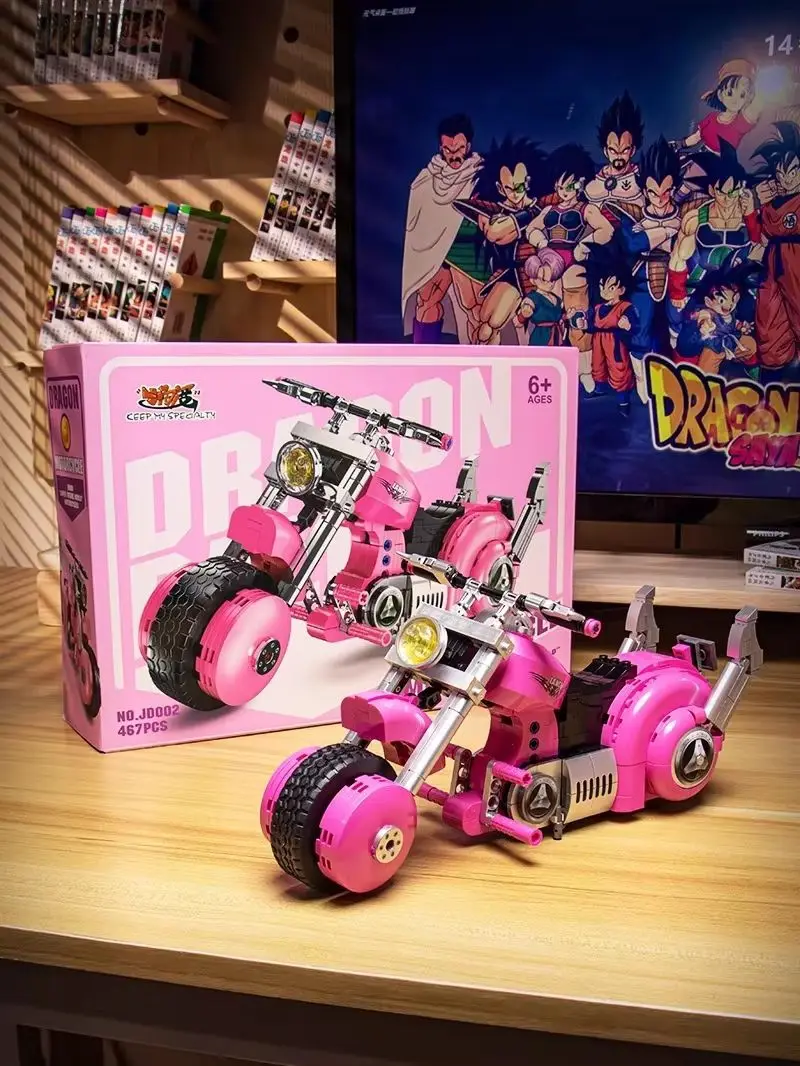 Dragon Ball Bulma Капсула Мотоцикл Король Обезьянки Анимация Периферийная сборка