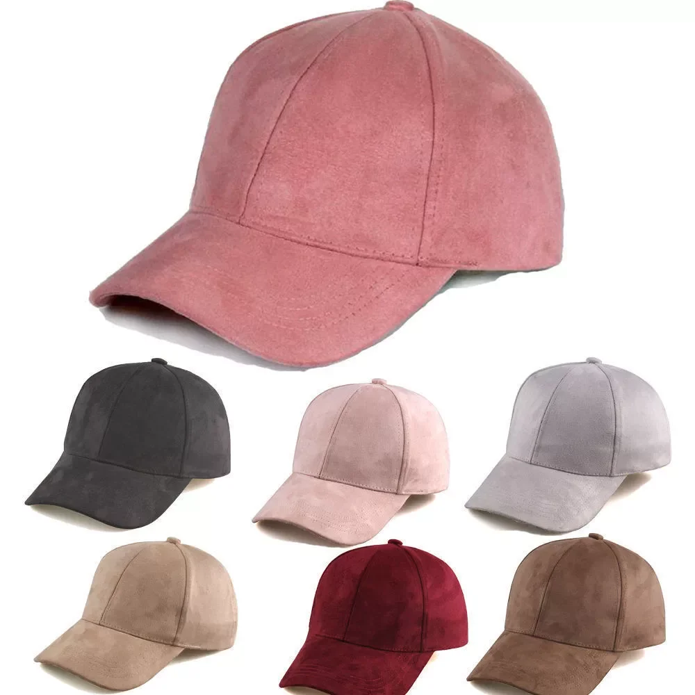 

2022 New Brand Stylish Men Women New Black Baseball Cap Snapback Hat Hip-Hop Adjustable Bboy Caps Suede Multi-Colors Hats