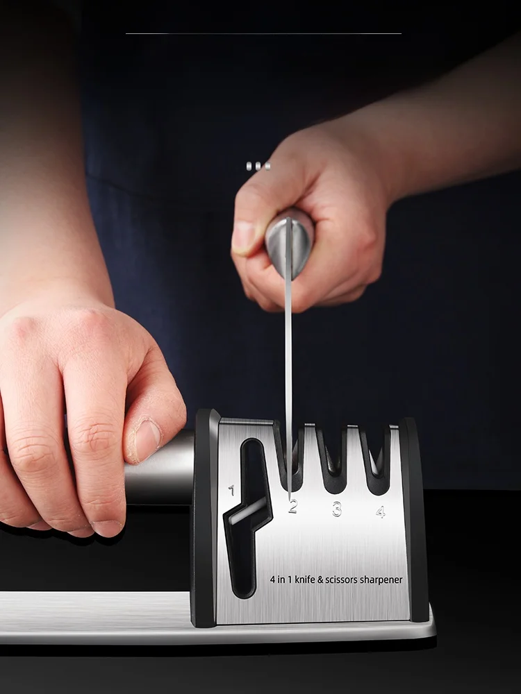 German Fabulous Sharpening Product For Home Fast Kitchen Knife Scissors Stick Device...