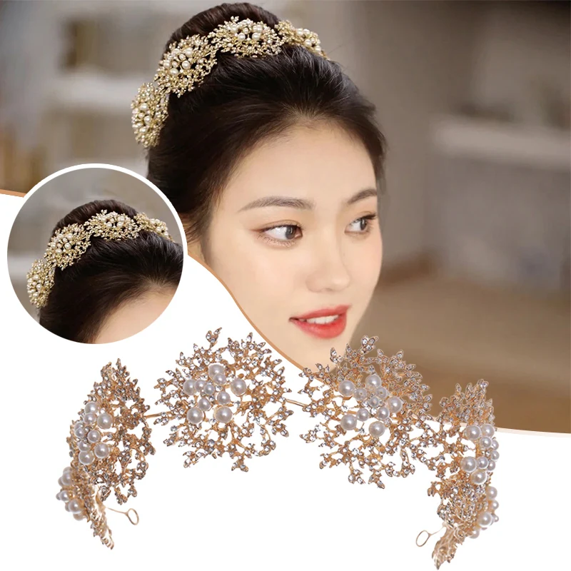 

Комплект женских сережек для волос, украшение с жемчугом, лента для волос, аксессуары для волос, распродажа