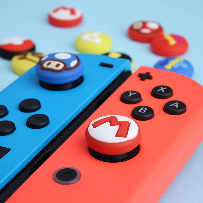 

2 шт., чехол для джойстика nintendo switch ns