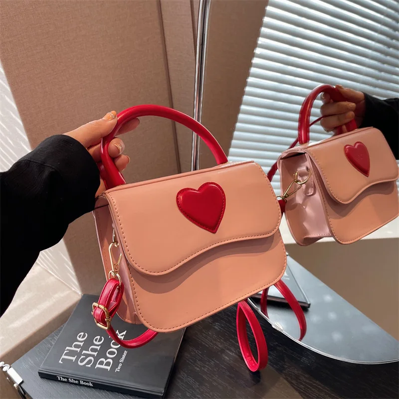 

Small Totes Bags Women Ins Chic Handbags PU Leather Shoulder Messenger Bag Female 2023 Fashion Daily Lady Elegant Crossbody Bag